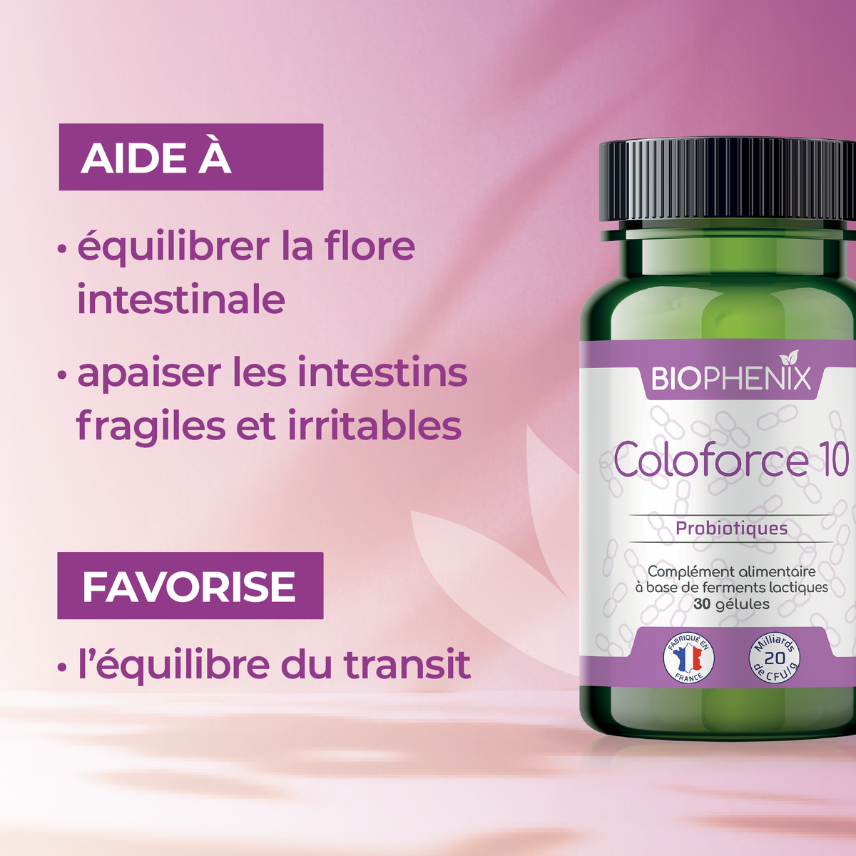les bienfaits du coloforce 10
