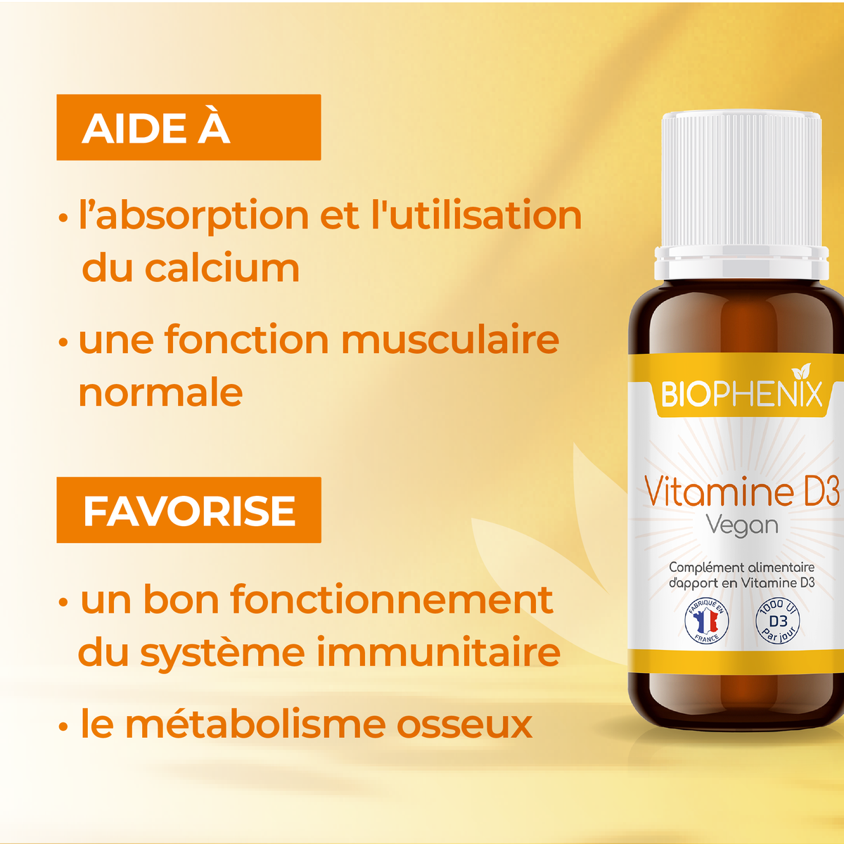 bienfat de la vitamine d3 vegan