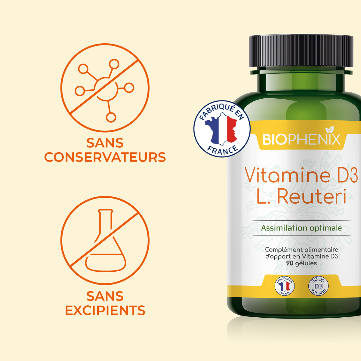 Vitamine D3 L-Reuteri