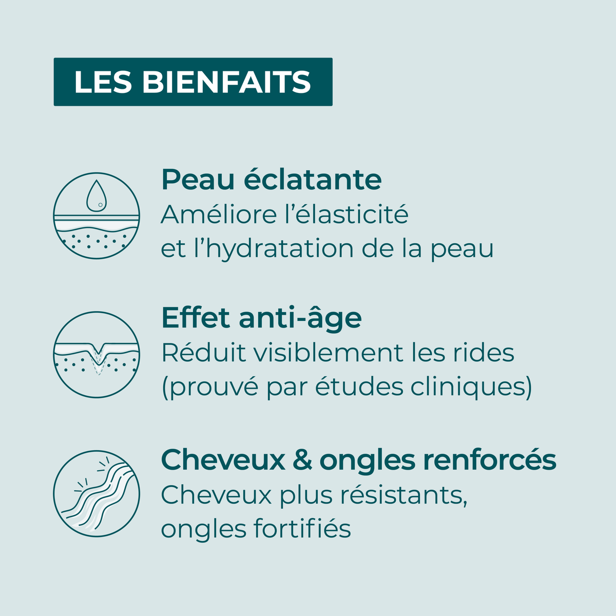 bienfaits collagene