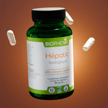Pilulier de 90 gélules de Biophénix Hépatic, complément alimentaire naturel biologique pour favoriser les fonctions du foie