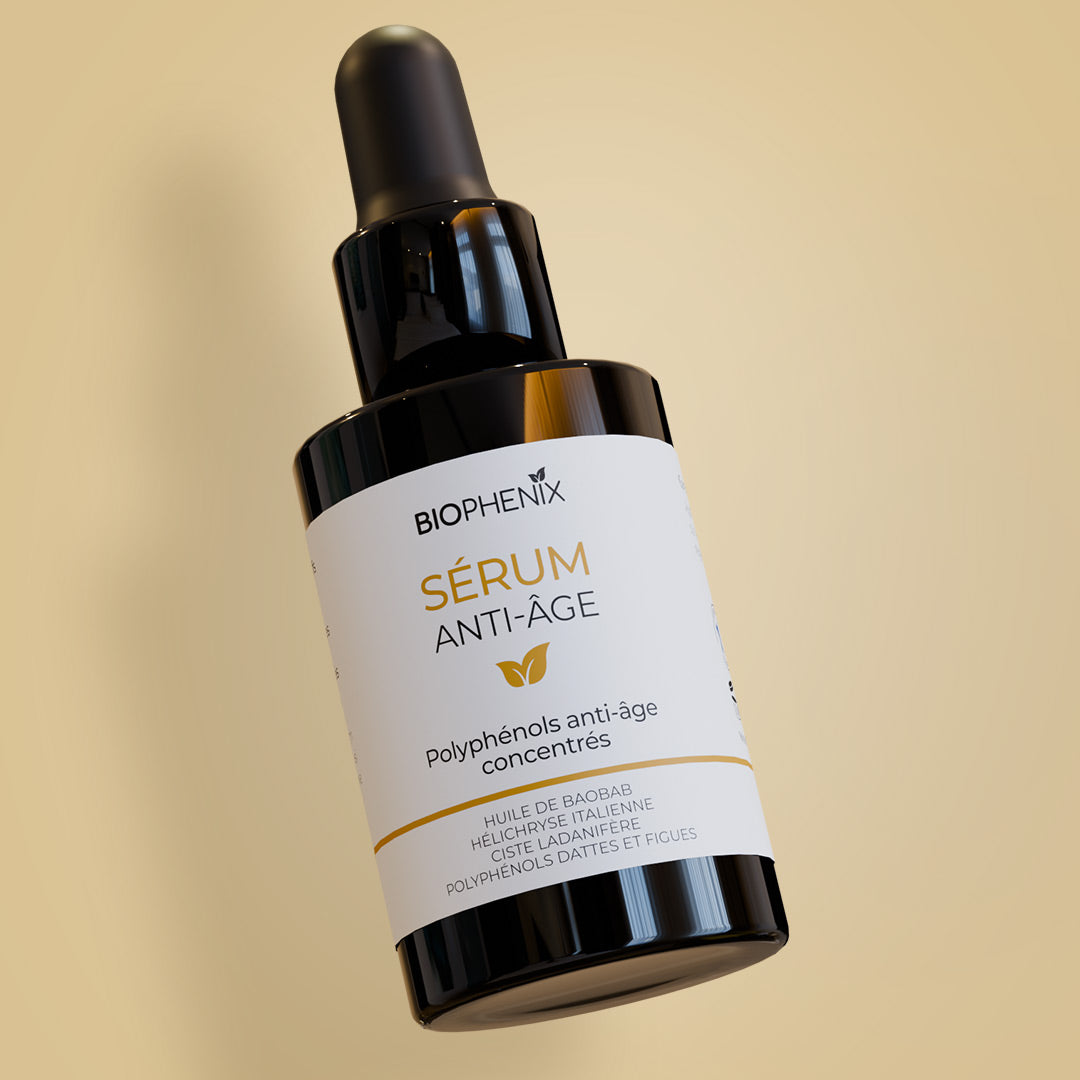 Flacon de 30 ml de Biophénix Sérum Anti-âge