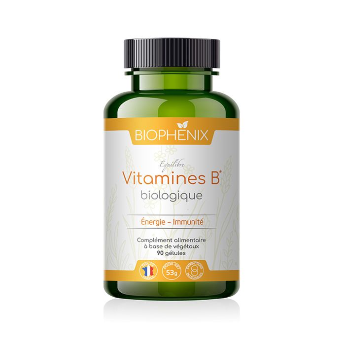 Vergelijkbaar amplitude taal Vitamines B bio 100% végétales et vegan | Biophénix