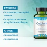 les bienfaits du calcium