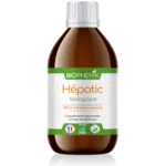 Flacon de 250 ml de Biophénix Hépatic, complément alimentaire naturel biologique pour favorise les fonctions du foie