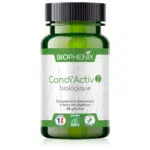 Flacon de 30 ml de complément alimentaire naturel biologique pour lutter contre le candida albicans : 2 sur 3 du protocole.